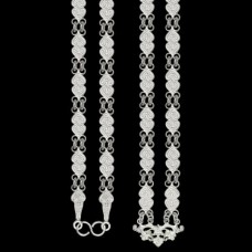 Цепь церковная латунная посеребренная АГ-2.7.0284Л