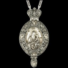 Панагия латунная с оксидированием аг-2.7.0671Л1Л