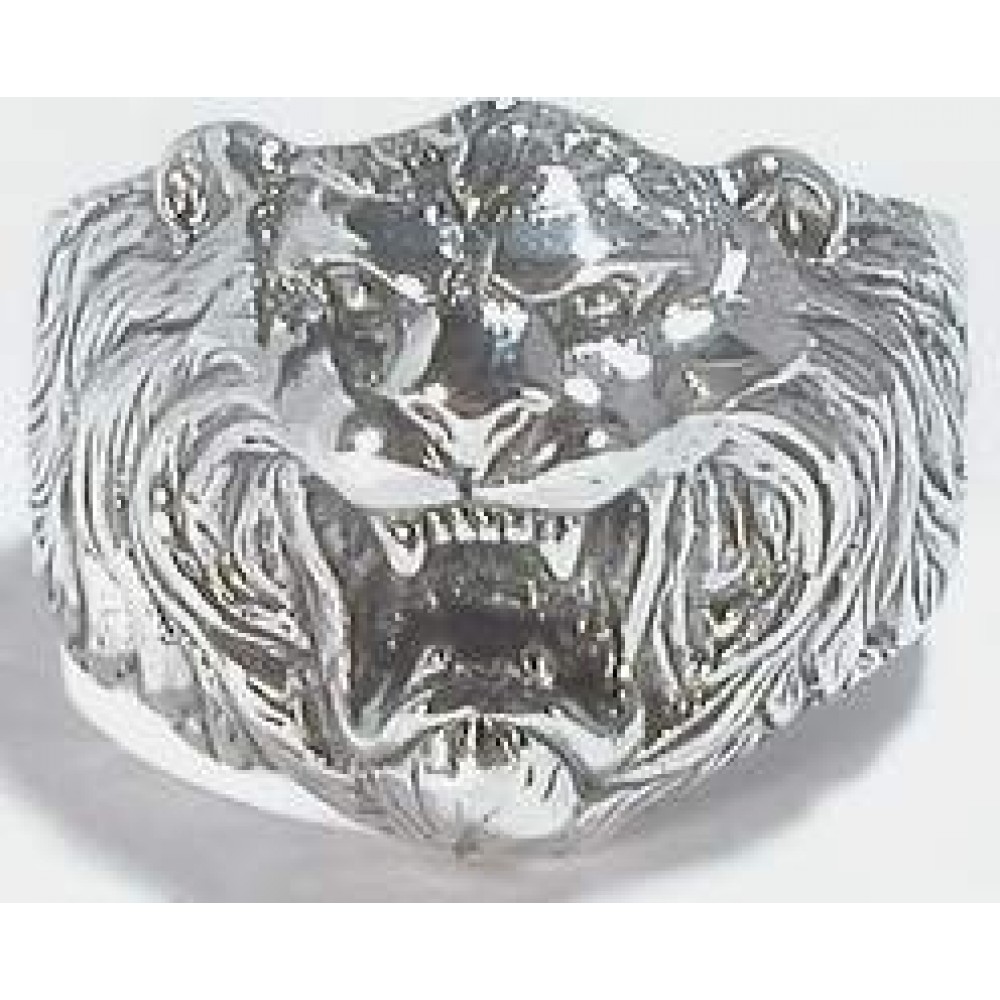 Срібний перстень чоловічий Лев бр-2100012