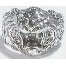 Серебряный перстень мужской Лев бр-2100012