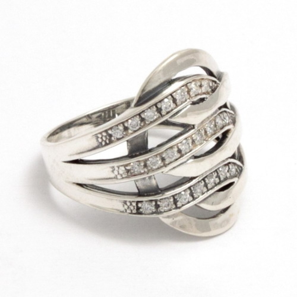 Серебряное кольцо бр-2111974