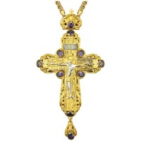 Крест латунный в позолоте 2.10.0134ЛП1ЛП