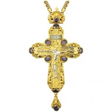 Крест латунный в позолоте 2.10.0134ЛП1ЛП