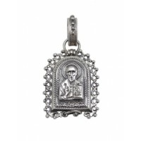 Срібний складень Св. Миколай Чудотворець БР-3100327