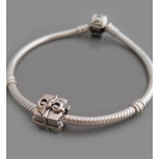 Серебряная бусина "Подарок" 12 бр-3100518