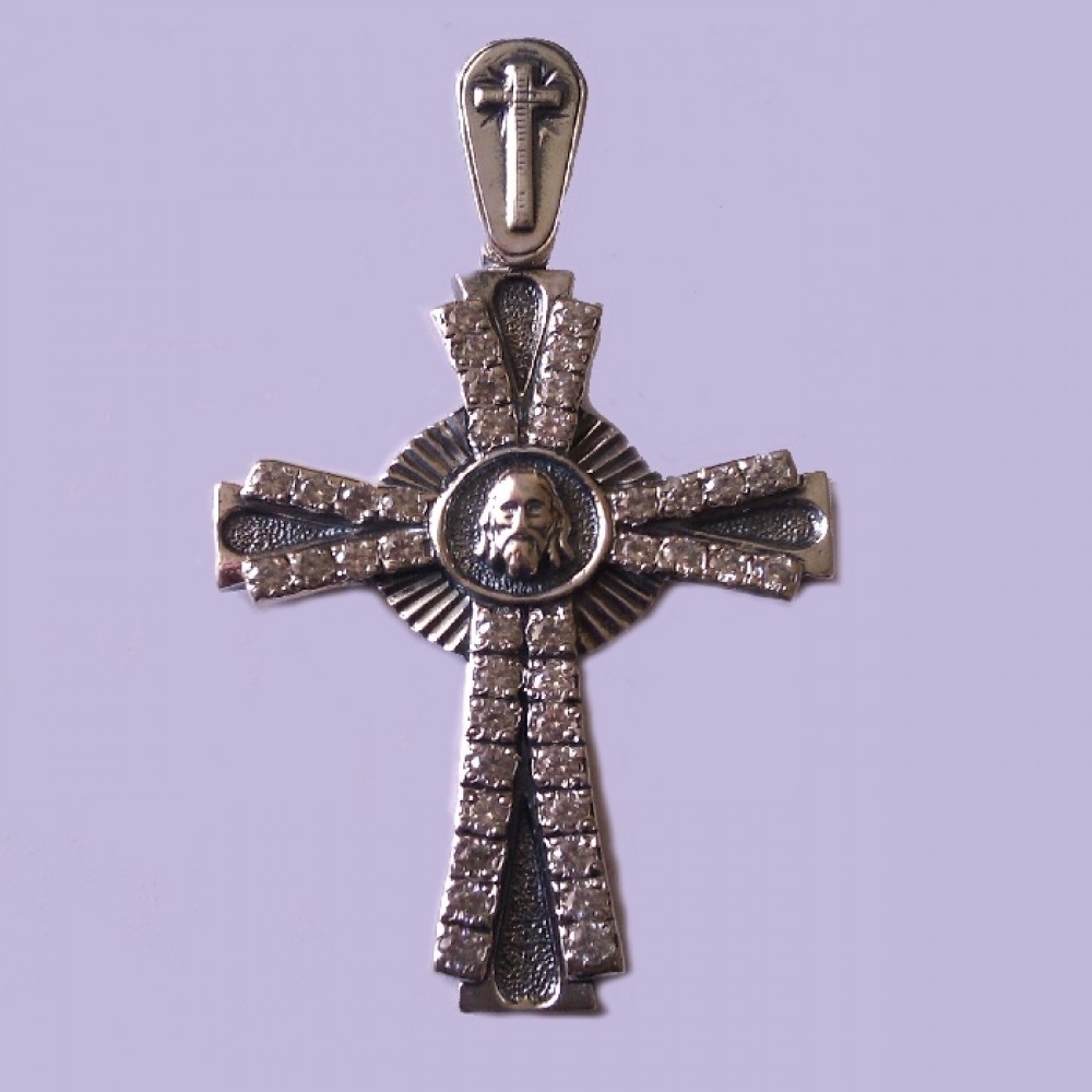 Серебряный крест 05 бр-3110001