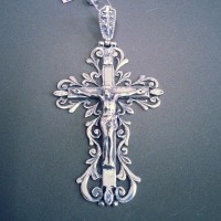 Срібний хрестик стк-33