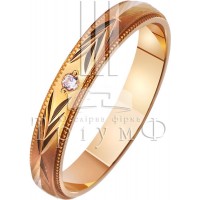 Обручальное кольцо 412107к