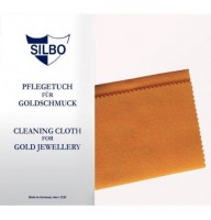 Чистящая ткань для изделий из золота SILBO Германия (30х24) 4402