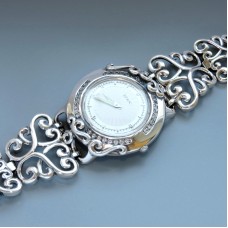 Серебряные часы бр-10034