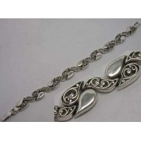 Срібний браслет без каменів Бал  БР-5100093