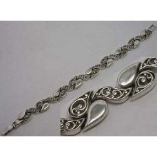 Серебряный браслет без камней Бал БР-5100093