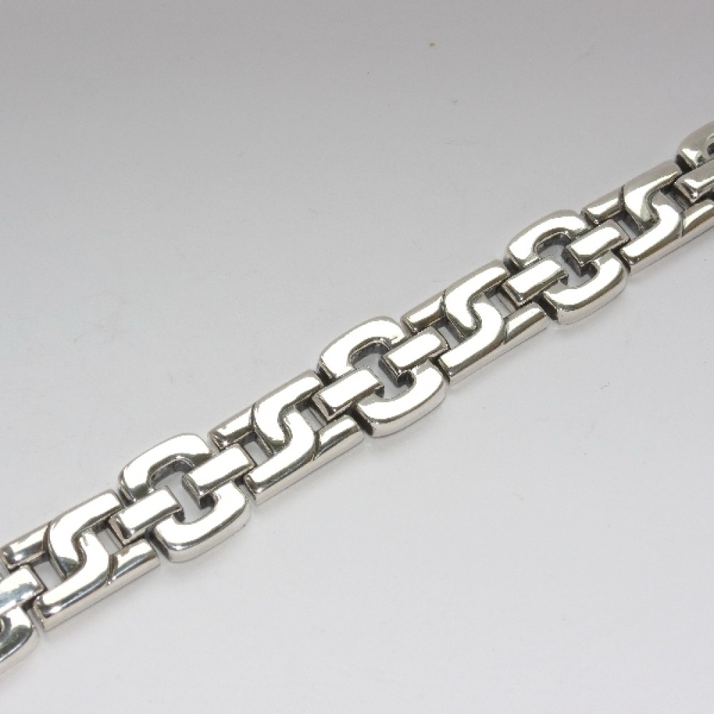 Срібний браслет для чоловіка бр-00216