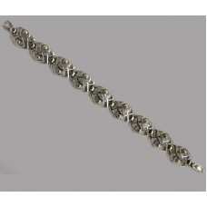 Серебряный браслет без камней Ефросиния бр-00336