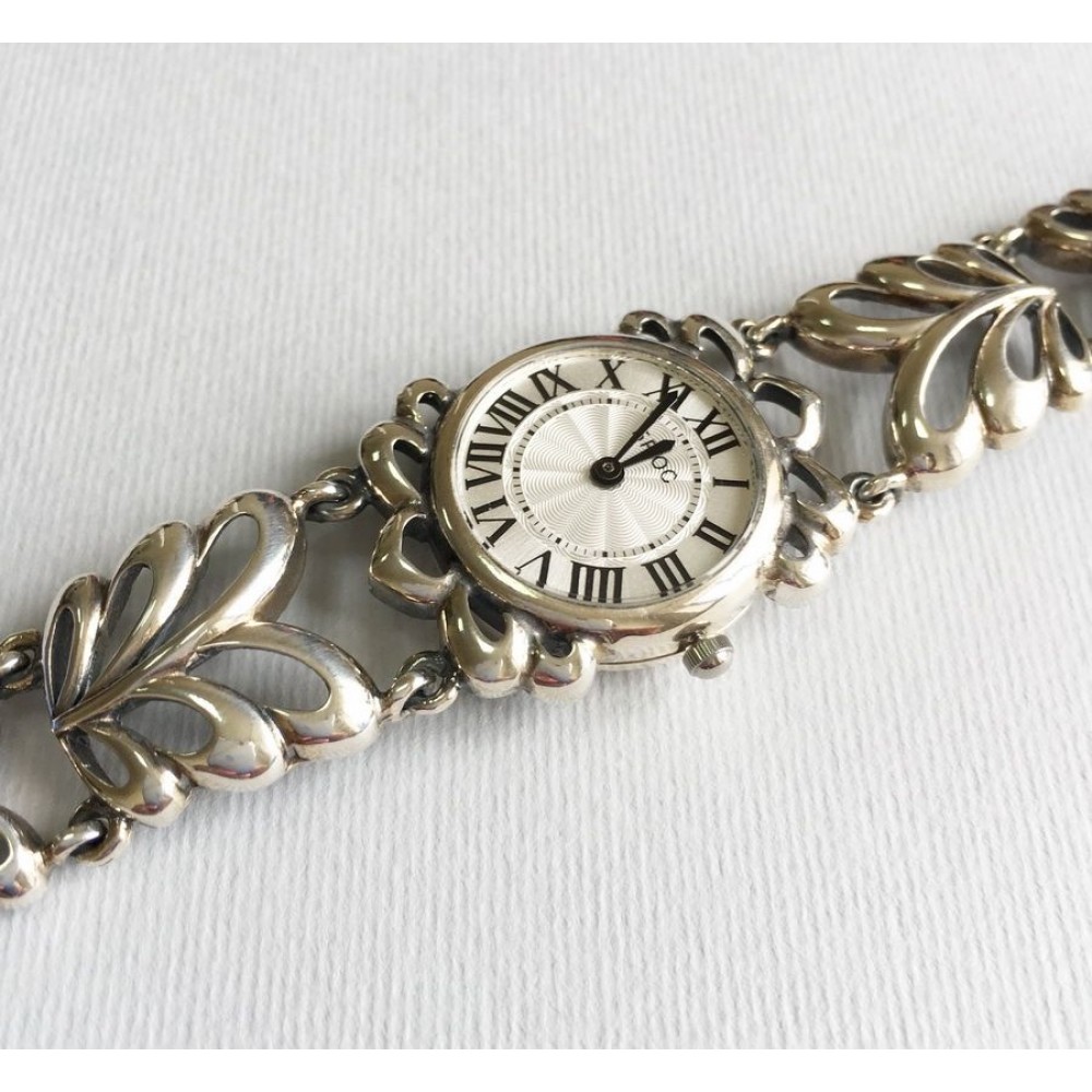 Серебряные часы бр-7100041