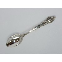 Серебряная чайная ложка Роза 2 бр-000224