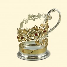 Подстаканник серебряный Золотая осень АГ-280090