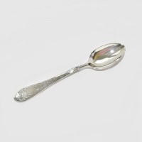 Серебряная чайная ложка Фантазия бр-47