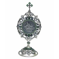 Срібна ікона Георгій Побідоносець бр-8110026