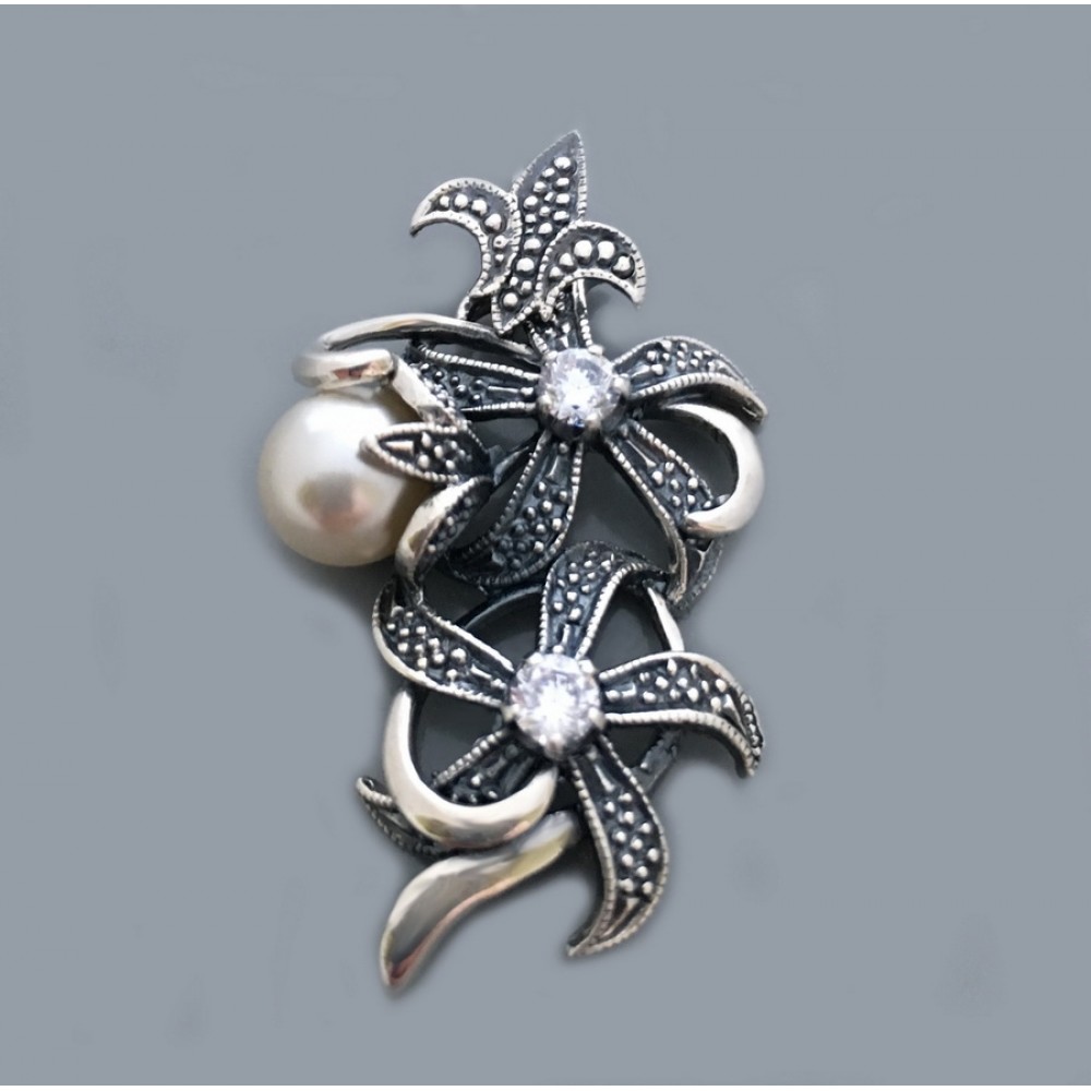 Серебряная подвеска Анталия бр-3170005