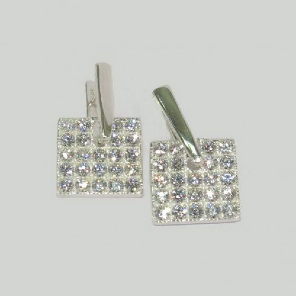 Срібні сережки Гутіера бр-1110430