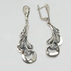Срібні сережки бр-11062
