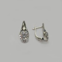 Срібні сережки бр-11460