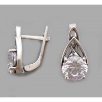 Серебряные серьги бр-1112026