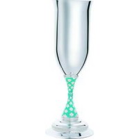 Срібний келих для шампанського "Блакить" ХЮ-080452
