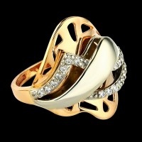 Золотое кольцо аг-111207