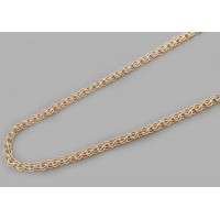 Золотая цепочка Ручеек из бисмарка 55см шк-1057