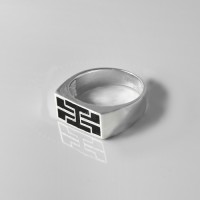 Серебряное кольцо ЮМ-1541