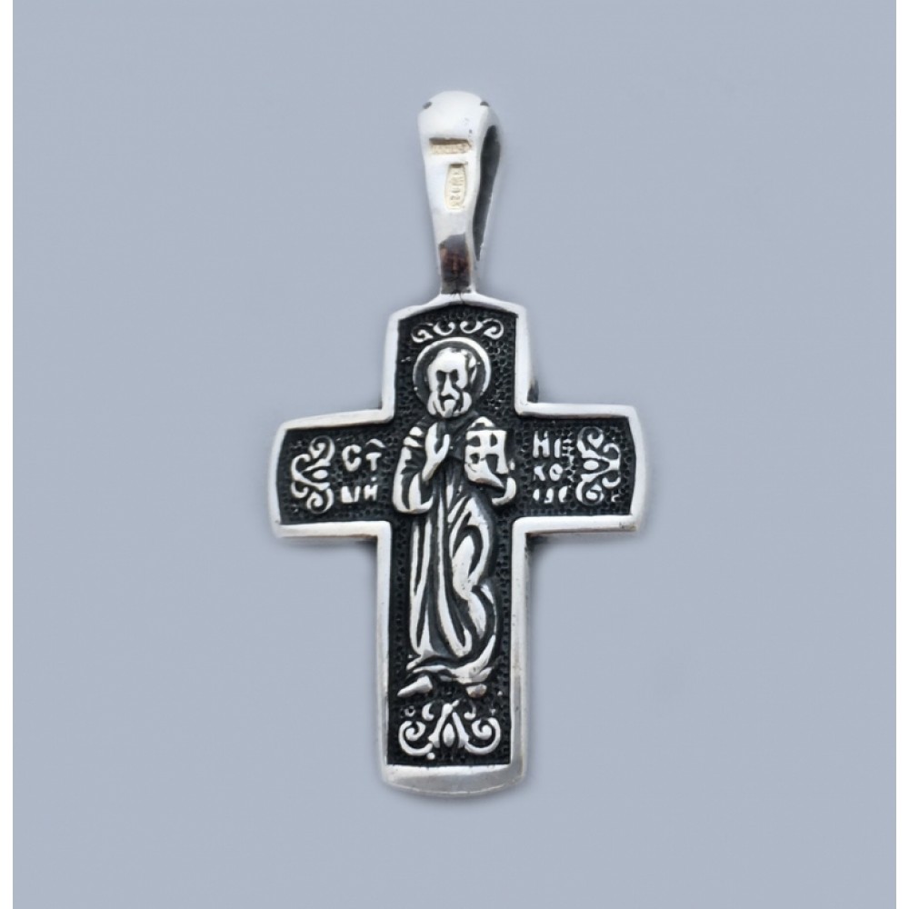 Срібний хрестик БК-185