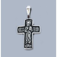 Срібний хрестик БК-185