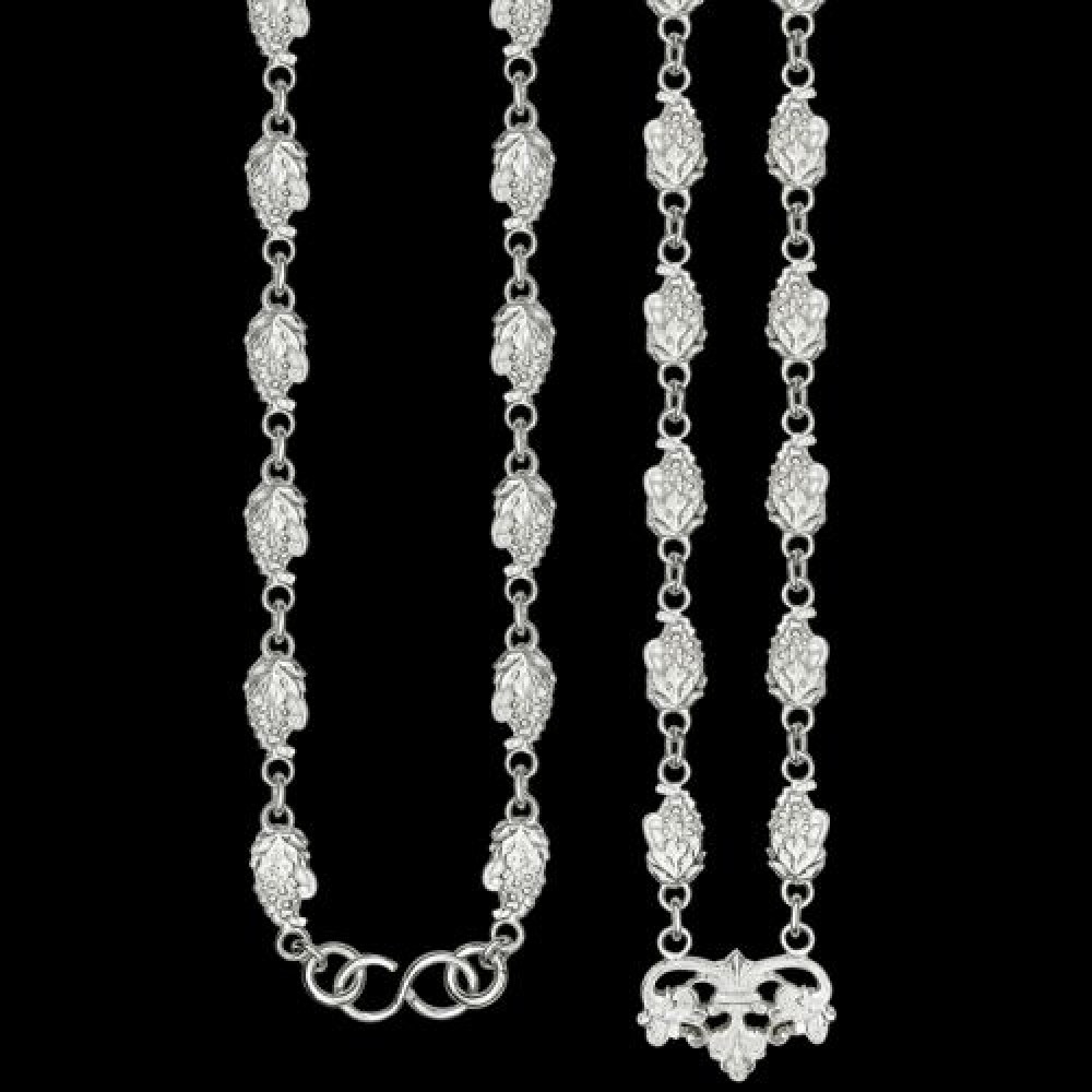 Ланцюг церковний латунний посріблений для священика