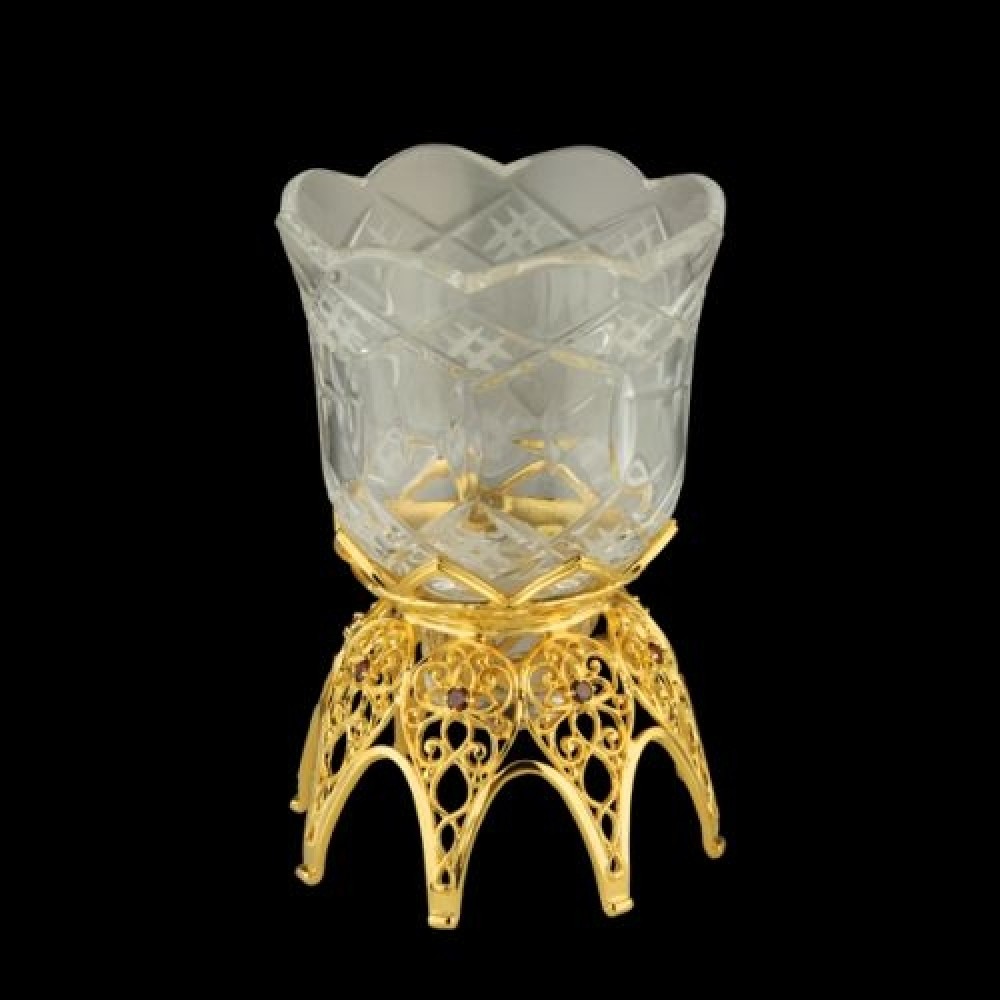 Лампада настольная латунная аг-2.7.0406ЛП