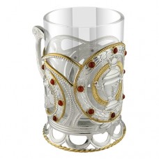 Подстаканник латунный Самовар аг-2.8.0211Л