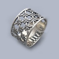 Серебряное кольцо Одуванчик бр-1406321