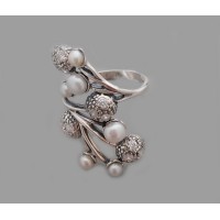 Срібна каблучка Каштан бр-2170060