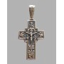 Срібний хрестик 33 бр-3100109