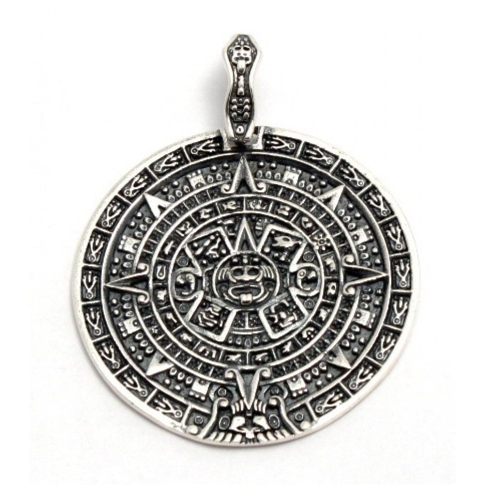 Серебряная подвеска «Календарь»  925 пробы