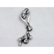 Серебряная подвеска "Каштан" бр-3170013