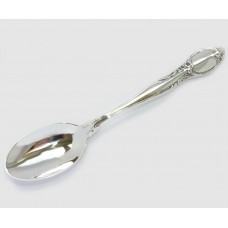 Срібна десертна ложка Волошки бр-46 