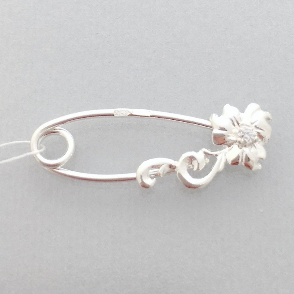 Серебряная булавка ШК-7058-43