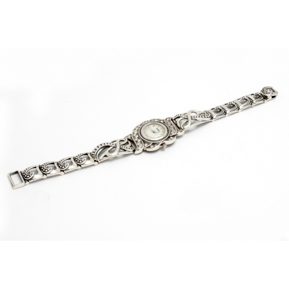 Серебряный часы бр-10024