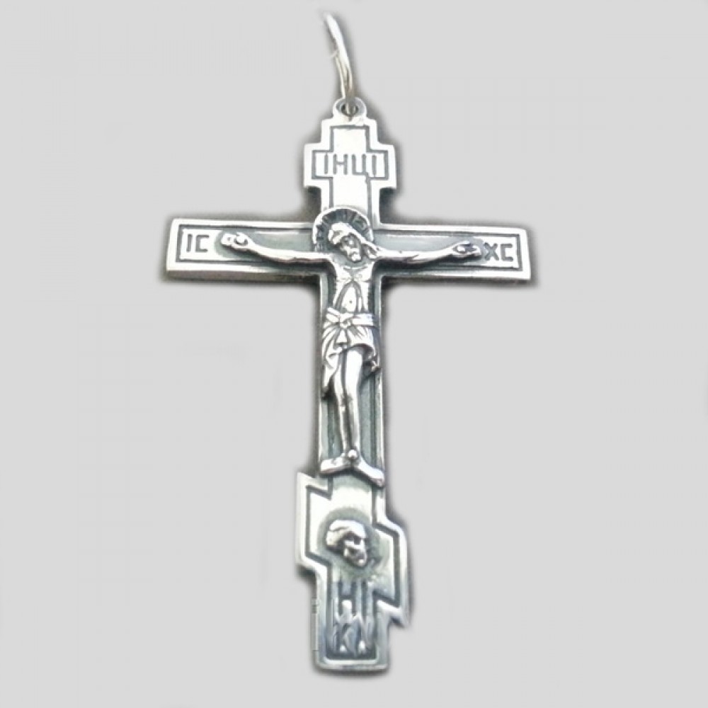 Срібний хрестик стк-79