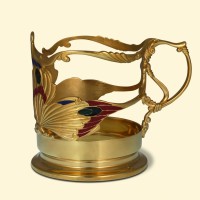 Срібний підстаканник Метелик АГ-280091