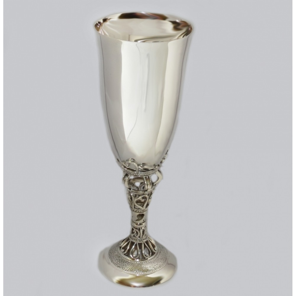 Серебряный бокал Романтика 150мл бр-8100162