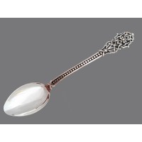 Срібна ложка Хризантема бр-84