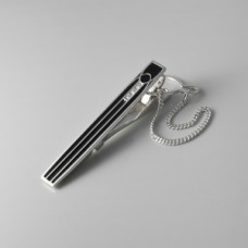 Срібний затискач для краватки ЮМ-8342